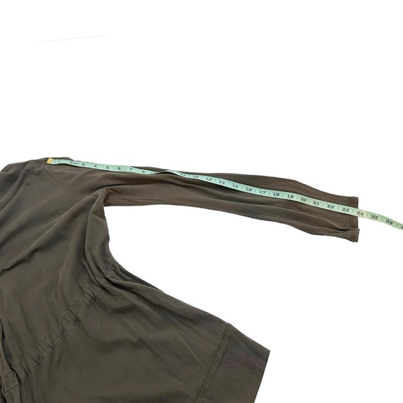 New Balance Yoga Green Tie Front Cardigan Jacket, Size Small - Picture 9 of 12